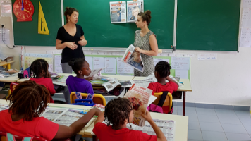 Mise en commun bain de presse